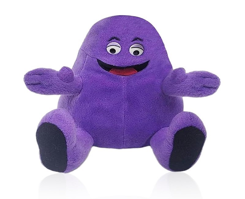 Grimace Plush Toy: Bringing McDonaldland Home