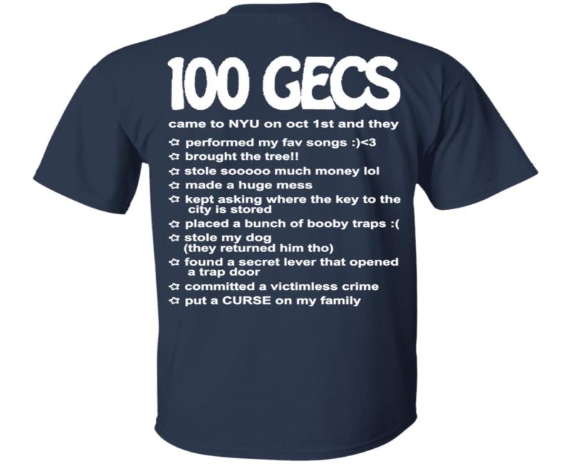 100 Gecs Official Merchandise: Unique and Exclusive Items